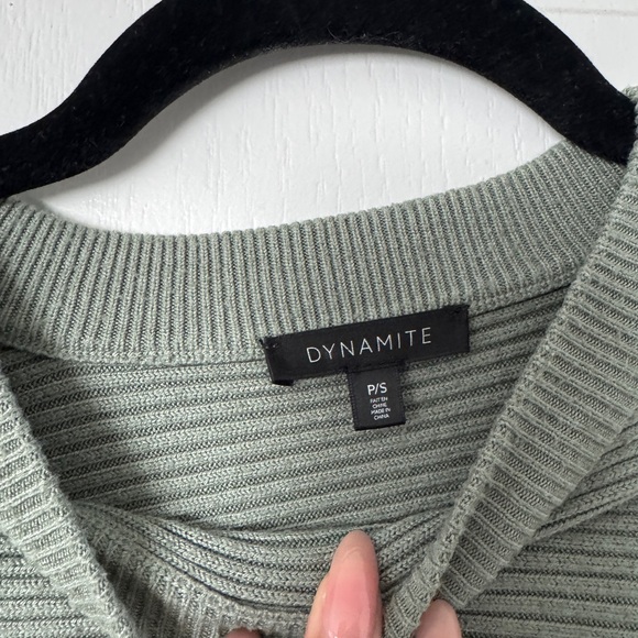 DYNAMITE Ribbed Knit Sweater - Picture 2 of 3